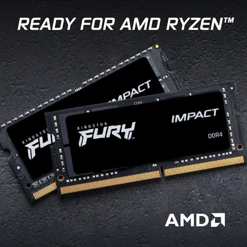 Produktbild Kingston FURY Impact (1 x 16GB, 3200 MHz, DDR4-RAM, SO-DIMM)