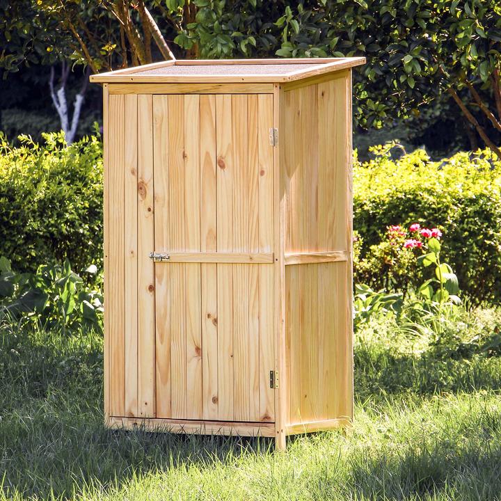 Immagine prodotto Wiltec Casetta da giardino in legno ad un'anta capanno degli attrezzi casetta da giardino armadio da