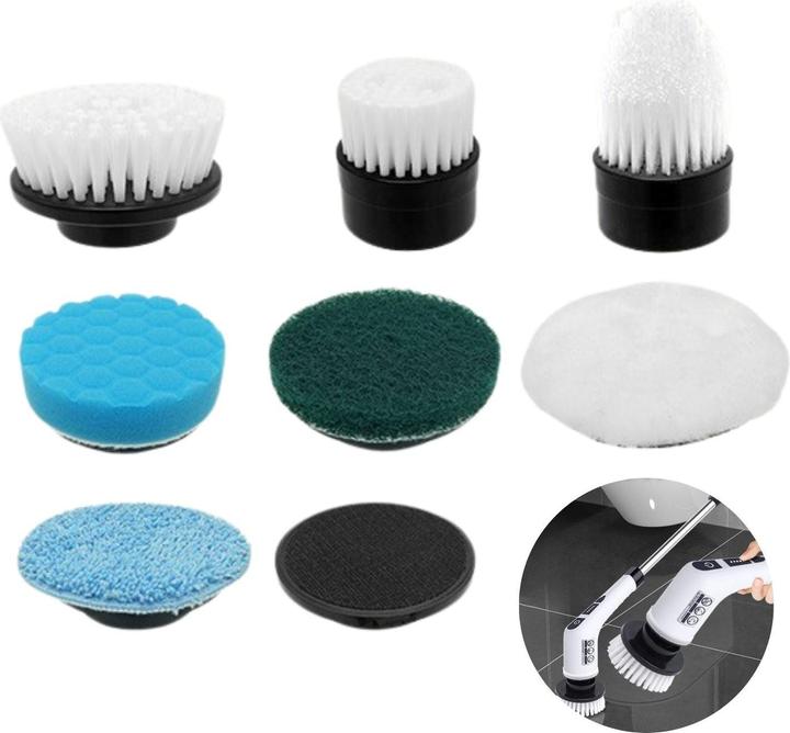 Immagine prodotto Hermex Ersatzbürsten für elektrische Reinigungsbürste Reinigungswerkzeug Schrubber (1 pz.)