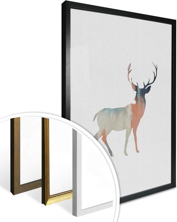 Image du produit Trenddeko Orara Studio - Pastel Deer (24 x 30 cm)