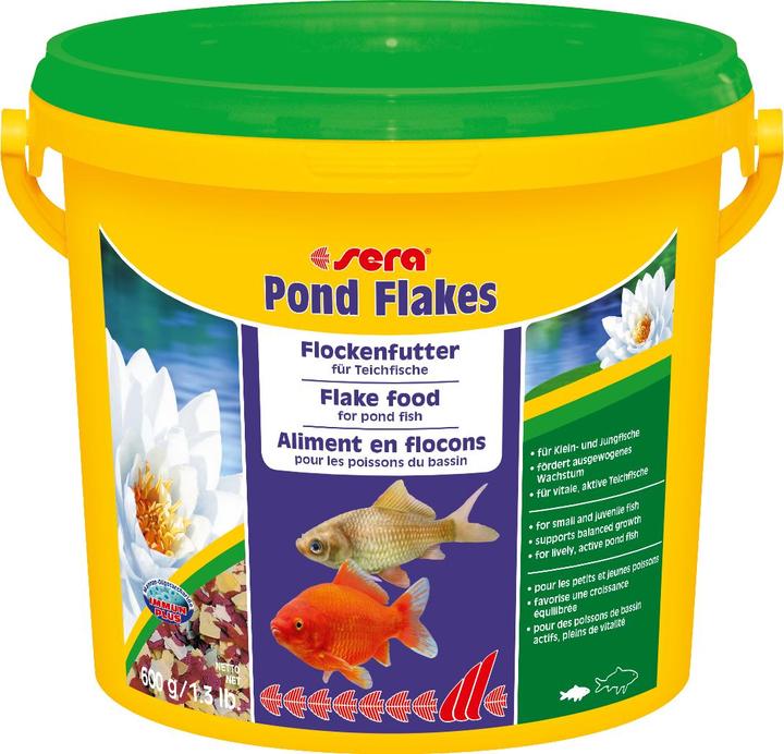 Immagine prodotto Sera Scaglie di stagno 3.8L (Pesce di stagno, Minori, 3800 ml)