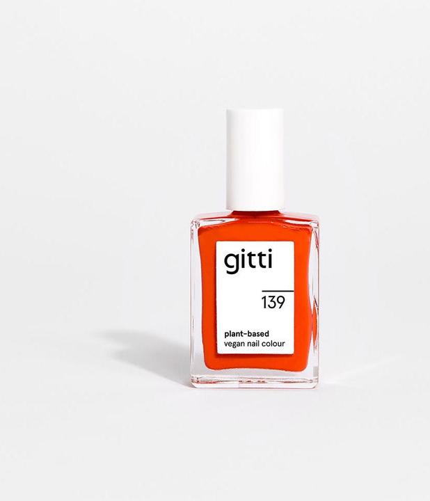 Immagine prodotto Gitti n. 139 Smalto per unghie Arancione Rosso Fuoco (Arancione rosso fuoco, Smalto)