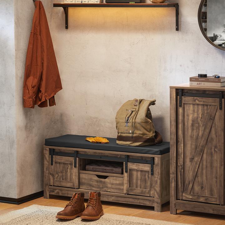 Immagine prodotto SoBuy Panca da guardaroba (101 x 35 x 46 cm)