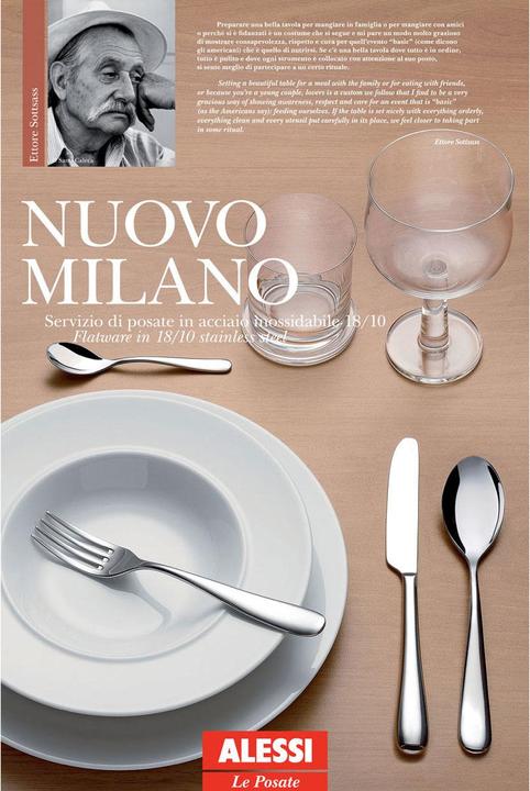 Actual product image Alessi Nuovo Milano (24 Piece, Cutlery set)