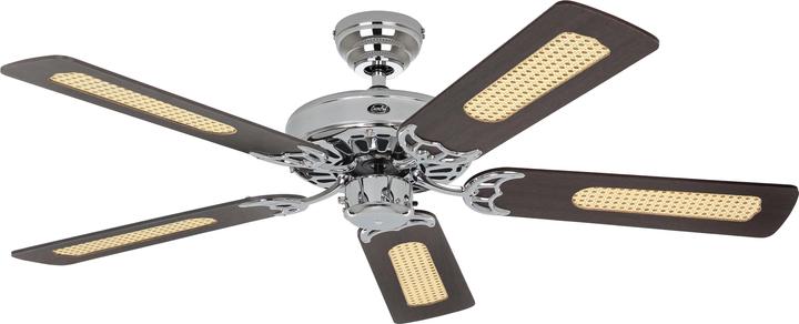 Actual product image CasaFan Ceiling fan Classic Royal CH-WN 132 with pull chain (31 dB)