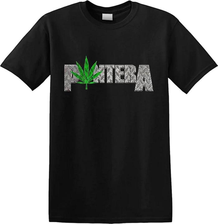 Pantera Unisex Adult Weed 'n Steel Cotton T-Shirt