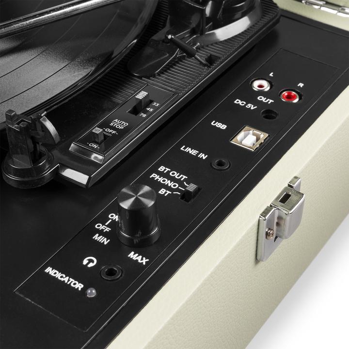Image du produit Fenton Tourne-disque avec Bluetooth RP118X Vert (Automatique)