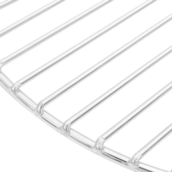 Image du produit VidaXL Grille de cuisson ronde Ø37 cm 304 inox