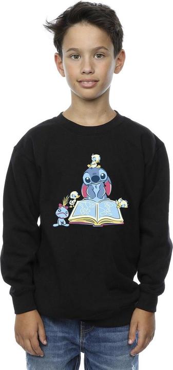 Immagine prodotto Disney Lilo & Stitch Reading A Book Felpa Ragazzi (152, 158)
