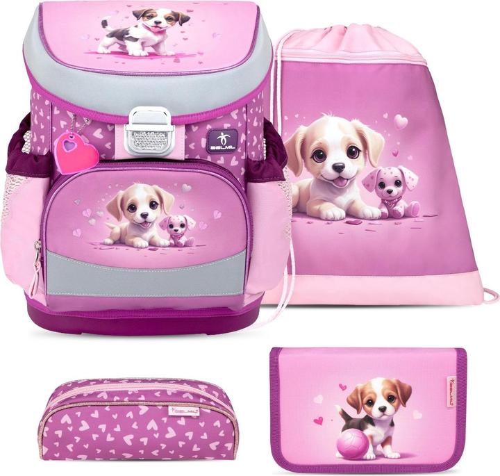 Immagine prodotto Belmil MINI FIT Schulrucksack-Set Little Puppies (17 l)