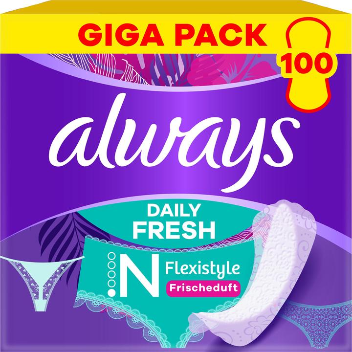 Always Daily Fresh Slim Flexistyle (100 x, Slipeinlagen)