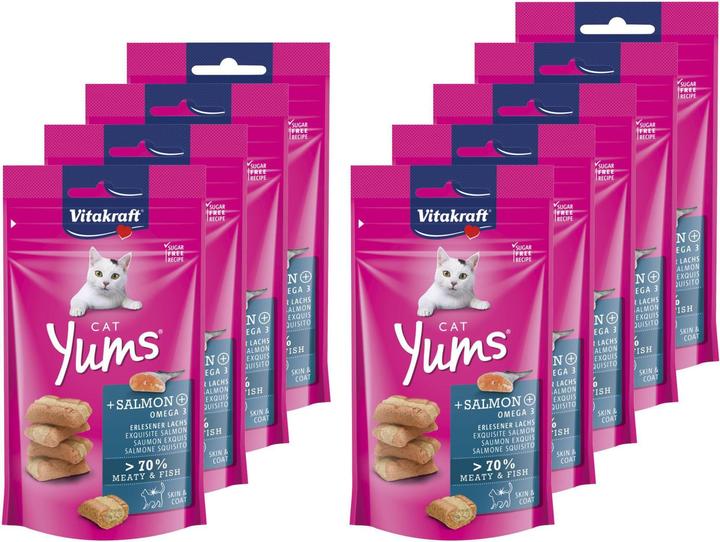 Actual product image Vitakraft Cat Yums salmon MSC 9x40gr - (28823) (9 pcs., 360 g)