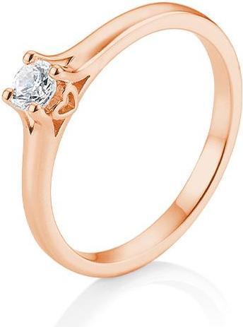 Immagine prodotto Breuning 4 griffe incastonate fino a 0,30 ct. (58, 585/14 K Oro)