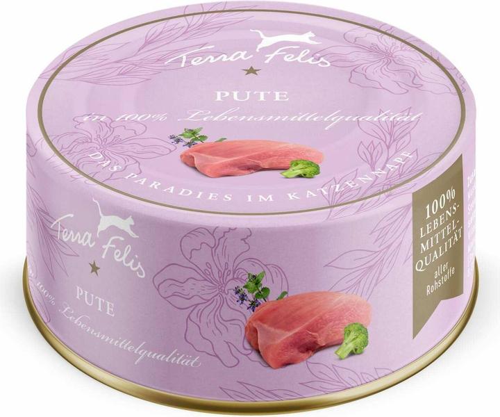 Terra Faelis Cibo umido Adult Grain-Free con Tacchino, 80 g (Adulto, 1 pz., 120 g)