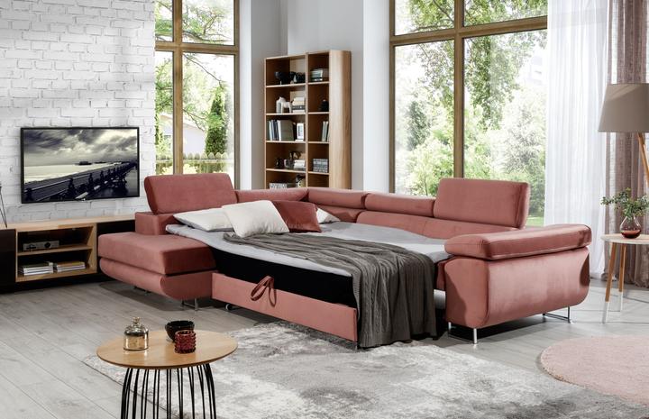 Actual product image ELTAP Anton (Corner sofa, 4-seater, Sofa bed)