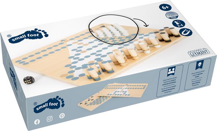 Actual product image small foot Barricade and Halma "Gold Edition (German)