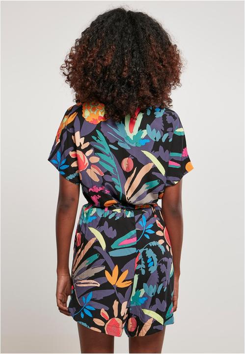 Produktbild Urban Classics Ladies Short Viscose Belt Jumpsuit - 12110 (L)