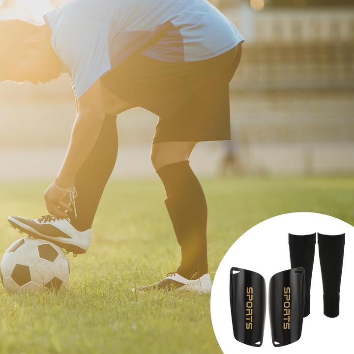 Image du produit Cbx Set de football 3 pièces manchettes de football, protège-tibias et chaussettes 150 - 175 cm (L)