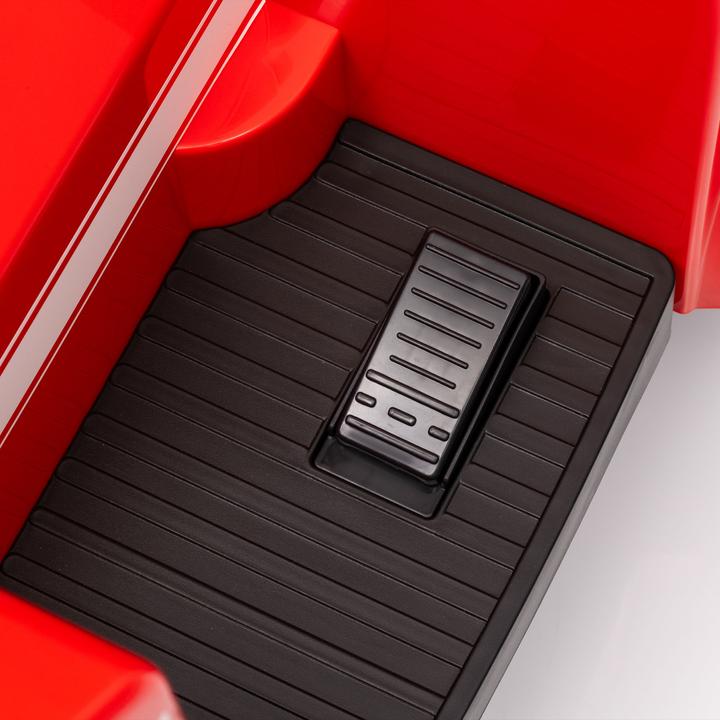 Actual product image Aiyaplay Kinder Elektroauto Kunststoff, Stahl Rot