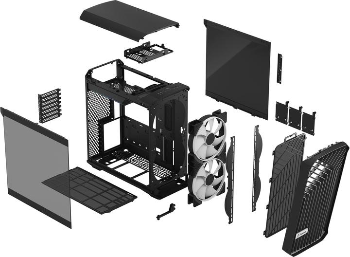 Actual product image Fractal Torrent Compact (mATX, Mini-ITX, ATX, E-ATX)