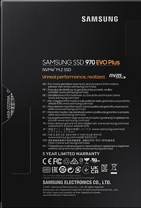 Produktbild Samsung 970 EVO Plus (500 GB, M.2 2280)