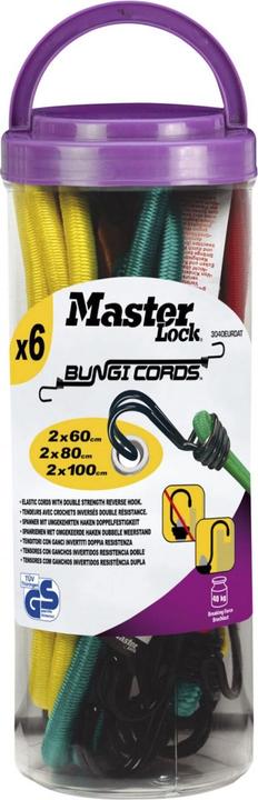 Produktbild Master Lock Gummi-Spannseilset