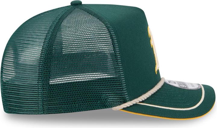 Actual product image New Era 9Fifty Trucker Cap - Vintage Rope Oakland Athletics