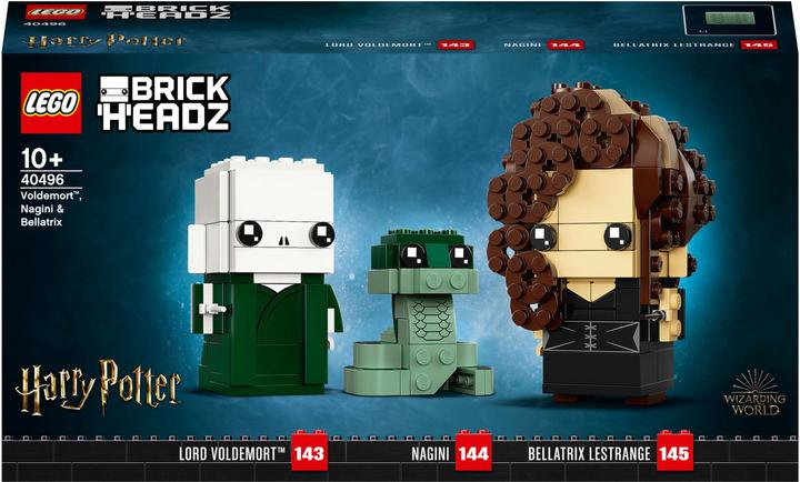 Actual product image LEGO BrickHeadz Nagini & Bellatrix 40496 (40496, LEGO Brickheadz)