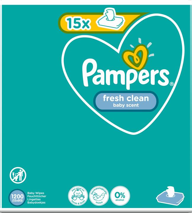Produktbild Pampers Fresh Clean (1200 Stück)