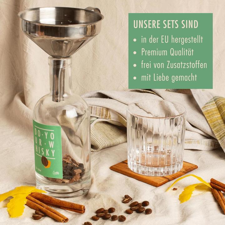 Actual product image Craftly DIY whiskey infusion kit