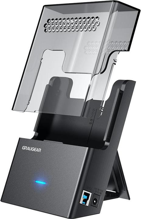 Actual product image Graugear Dock-Geh?use f?r 3,5"/2,5" HDD/SSD, USB3.2 Gen1 (USB-C, 1 Ports)