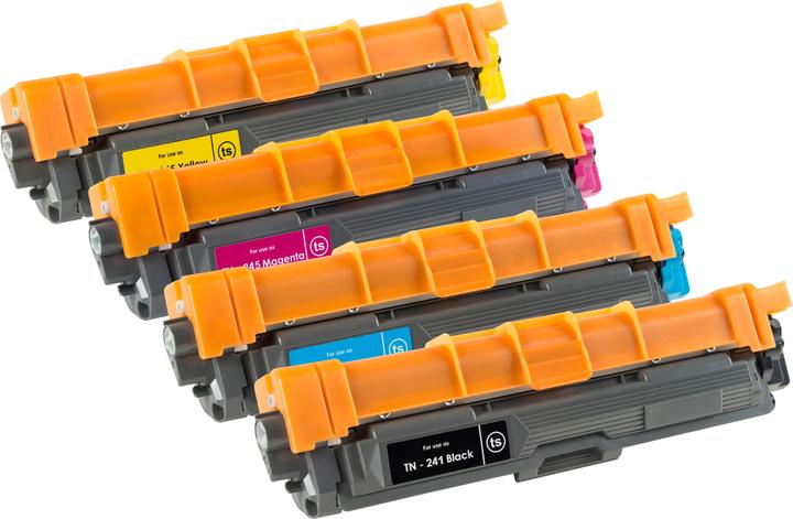 Actual product image Tonerfabrik Toner SET TN241/TN-241 Set with all four colours (M, FC, C, Y)
