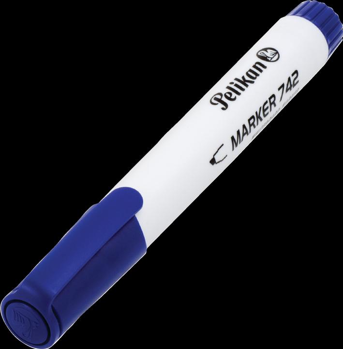 Image du produit Pelikan 742 Marqueur(s) Ciseau(x) (Bleu, 1 mm, 10 x)
