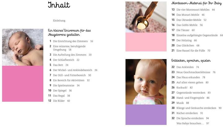 Actual product image 60 Montessori-Ideen für mein Baby (German, Marie-Hélène Place, 2021)