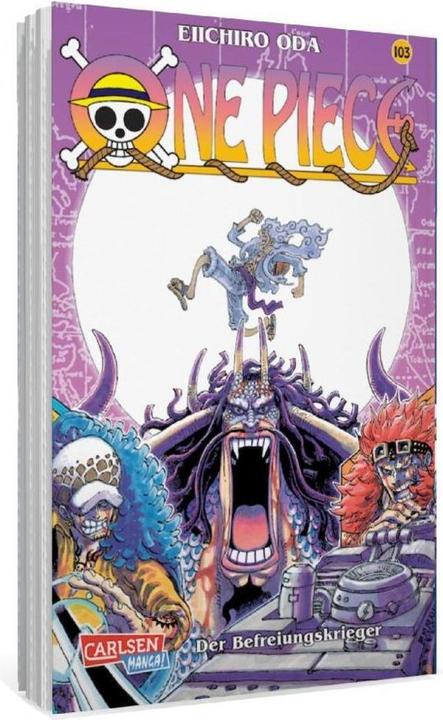 Actual product image One Piece 103 (German, Eiichiro Oda, 2023)