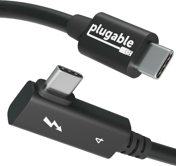 Immagine prodotto Plugable Cavo Thunderbolt4 240W EPR (0.80 m, USB 4.0)