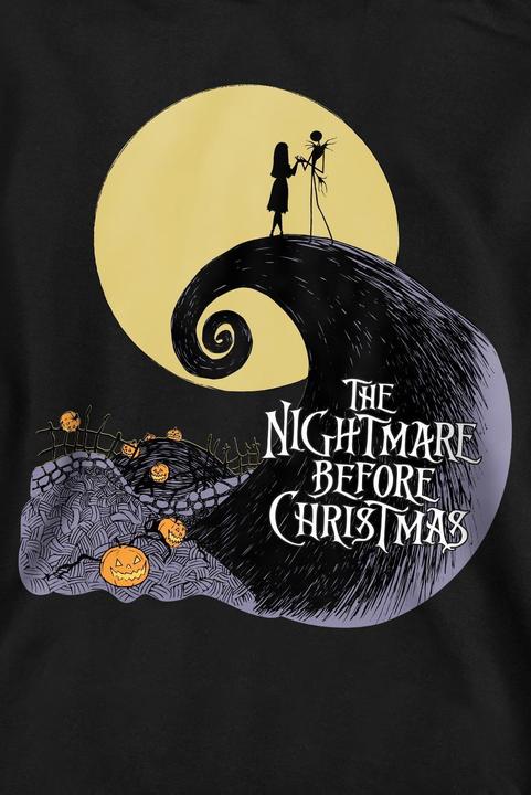 Actual product image The Nightmare Before Christmas Unisex Adult Moon Silhouette Sweatshirt (L)