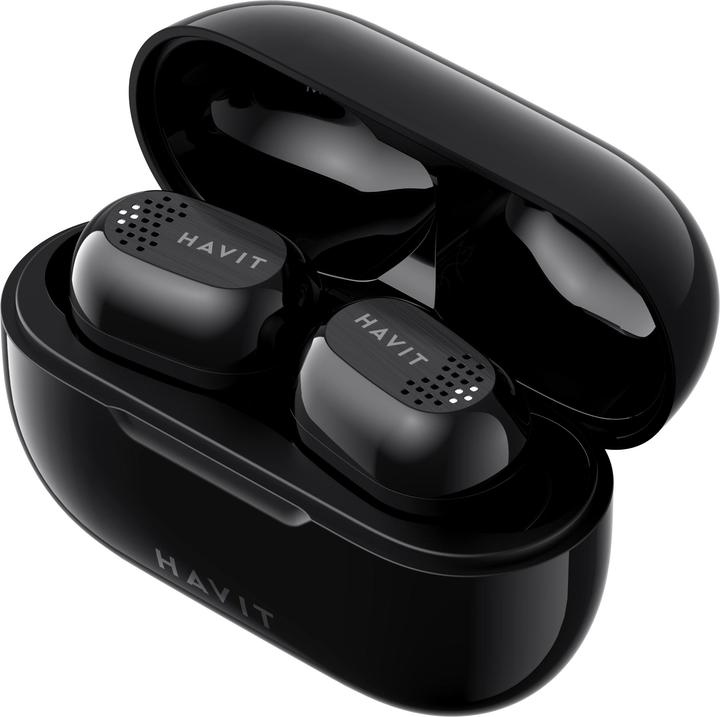 Immagine prodotto Havit TWS Auricolare Bluetooth Nero In Ear Cuffie senza fili Musica Nero (100 h, Senza fili)