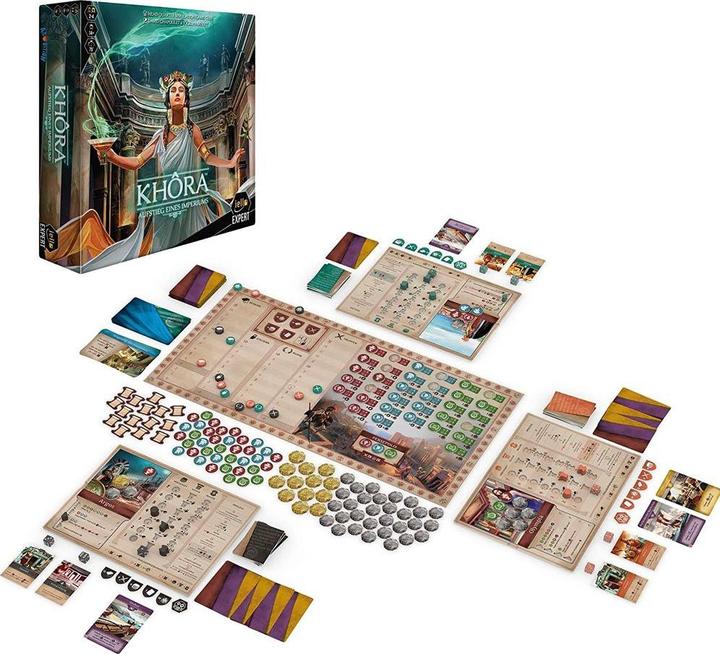 Actual product image Iello 518249 - Khora, Board game, 2-4 players, ages 14+ (DE edition) (German)