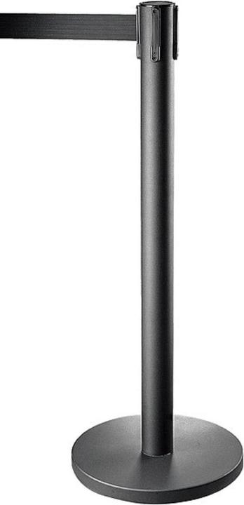 Actual product image Contacto Belt barrier post, black