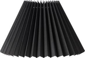 Produktbild Nielsen Light Plisseskaerm Emma Hacienda Side 15 cm Sort
