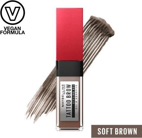 Actual product image Maybelline New York Tattoo Brow 36H Styling Gel (225 Soft Brown)
