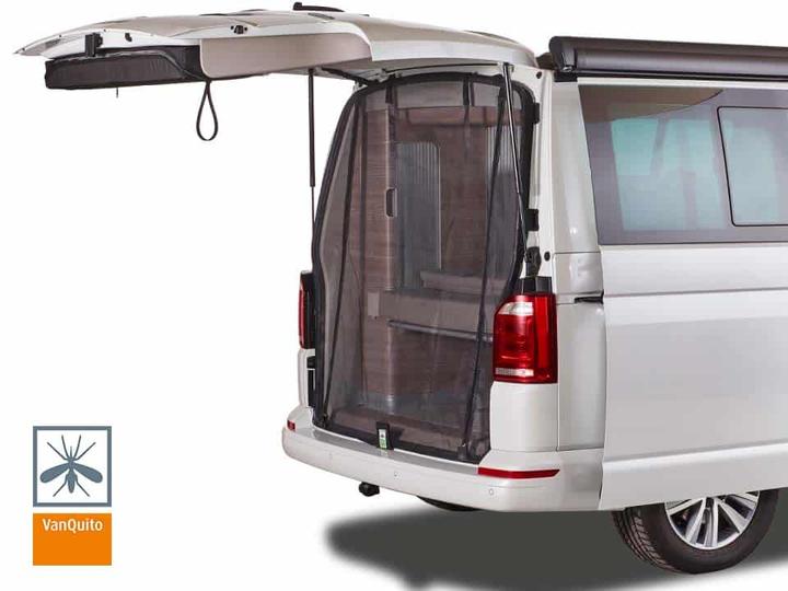Actual product image VanQuito Mosquito net for tailgate