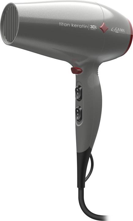 Produktbild GAMA GA.MA Titan Keratin Diamond 3D Haartrockner 2300 W Grau