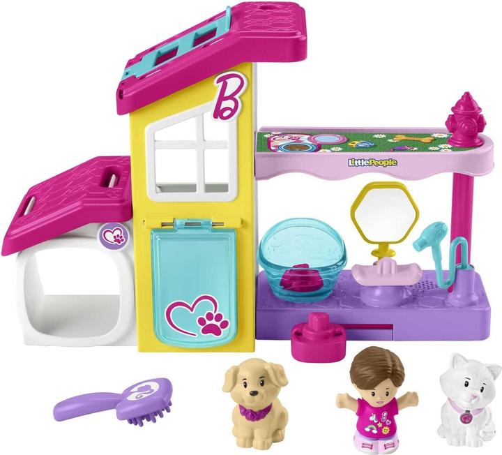 Actual product image Fisher-Price Little People Barbie Tierstation Spielset