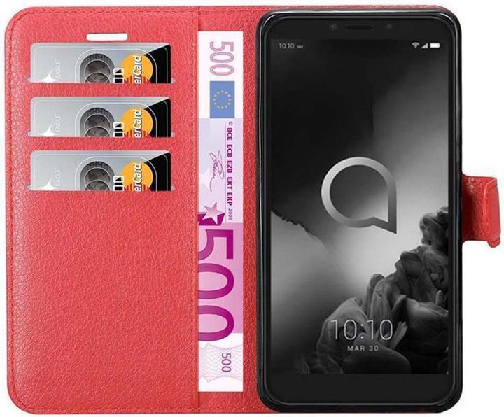 Actual product image Cadorabo Book with stand function cover (Alcatel 1C (2019))