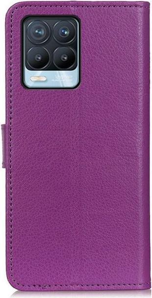 Produktbild MU Classic Litchi Leder Bookcover Series (Realme 8 Pro, realme 8)