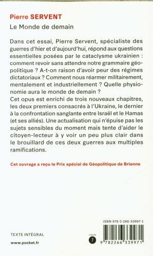 Image du produit Le monde de demain (Français, Pierre Servent, 2024)