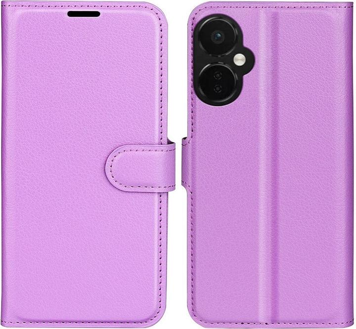 Cover-Discount OnePlus Nord CE 3 Lite - Leder Etui Hülle violett (OnePlus Nord CE 3 Lite)