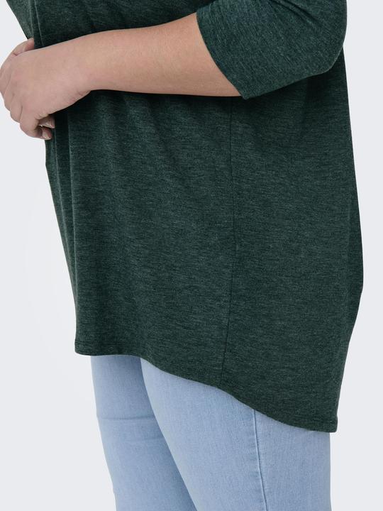Image du produit Only Top curvy à la coupe décontractée et aux manches 3/4 Top (M)